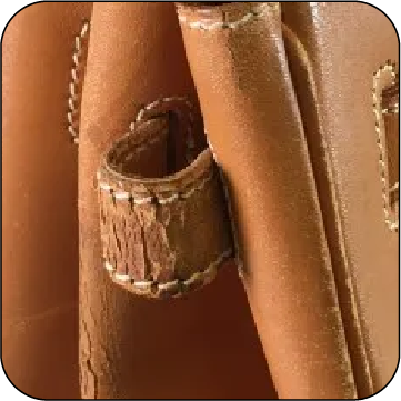 Cracked leather
